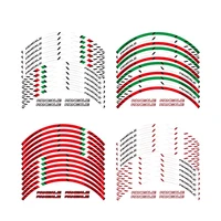 12 x thick edge outer rim sticker stripe wheel decals fit ducati 1299 panigale s 959 panigale panigale