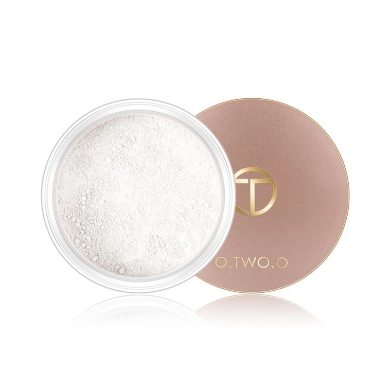 O. TWO. O матовая рассыпчатая пудра для лица beauty Makeup водостойкая Косметическая спонж