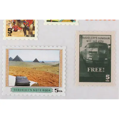 Новые винтажные Ретро Классические бумажные лондонские наклейки-штампы для