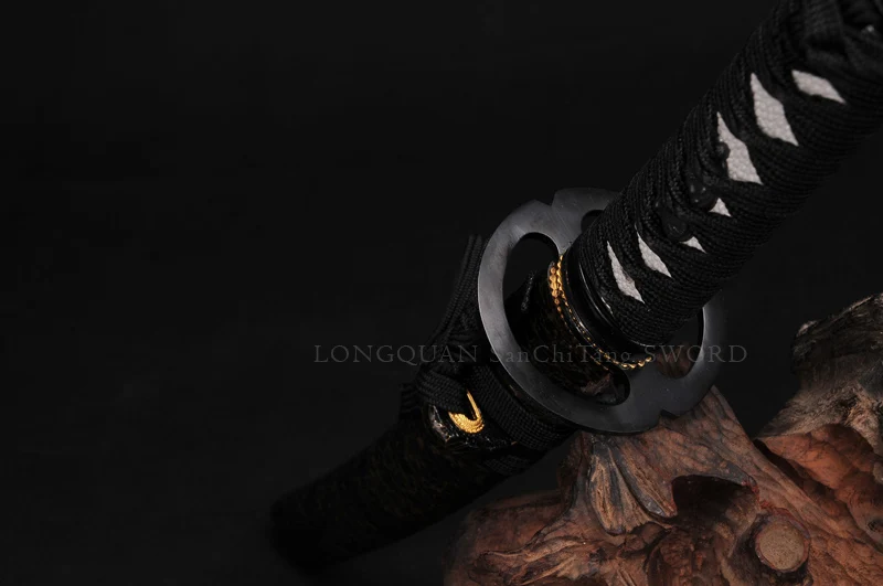 Японский Танто мечи ручной работы 1060 Высокоуглеродистая сталь самурайский меч