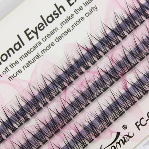 Профессиональные шелковые накладные ресницы, ласточкин хвост