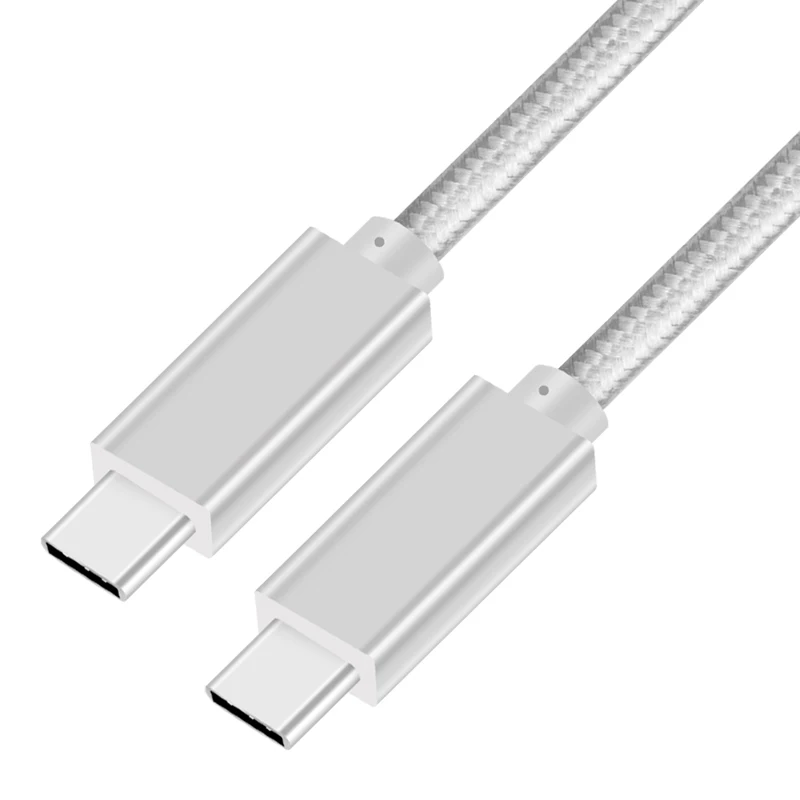 6.6ft USB 3 1 C Type 2m USBC Кабель Gen2 шнур 10 Гб 100W5A IF сертифицирован для Macbook P20 S10 совместимый