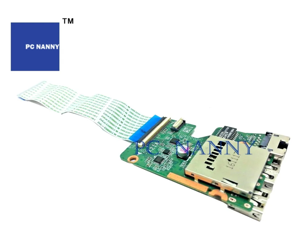 PCNANNY для HP Pavilion 17 G g121wm 15 AB UBS порт плата кабель открытка с лентой Readr DAX21ATB6D0 тест