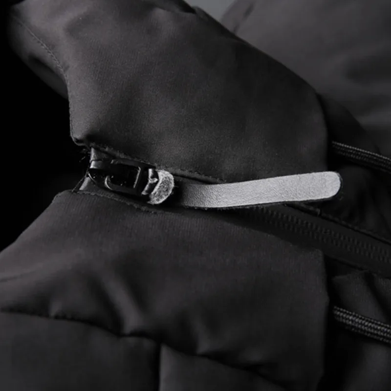 TEAEGG теплая хлопковая парка для мужчин одежда 2019 Veste Homme зимнее пальто с капюшоном