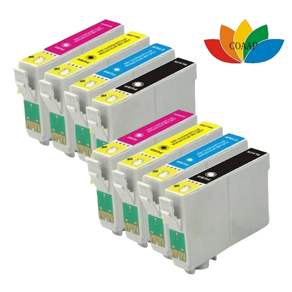 

8 Compatible Ink cartridges for EPSON stylus SX125 SX130 SX435W SX235W BX305FW Printer