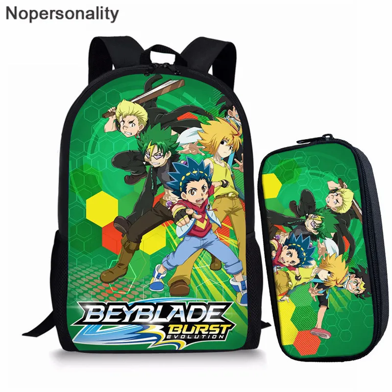 XM1874C-K Nopersonality классный Детский комплект школьных сумок аниме Beyblade Burst Evolution школьные сумки рюкзак для девочек мальчиков ортопедические школьные сумки - Цвет: XM1874C-K