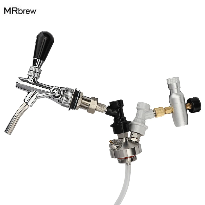 Мини кран для бочонка из нержавеющей стали копье выращивания пива с регулируемым