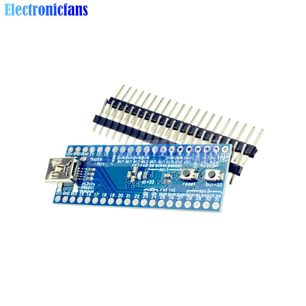 STM32F103CBT6 клен мини ARM STM32 Cortex-M3 модуль контроллера 3,3 В USB цифровой IO PWM контакты порт для Arduino
