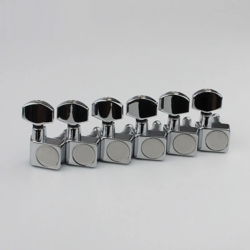 Тюнеры с головкой гитарного станка 6R без винтов M4010 Chrome|Детали и аксессуары для