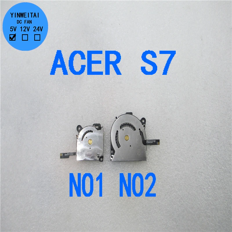 90% Процессор GPU для acer Aspire S7 S7-391 S7-191 S7-392 4006-4A/6718 K126000360F EG50040S1-C171-S99 DC5V 4Pin вентилятор охлаждения ноутбука