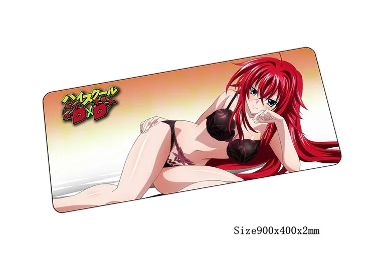 size900x400x2mm Коврик для мыши для средней школы dxd с блокировкой края, коврик для мыши notbook, компьютерный коврик для мыши 90x40 см, игровой коврик для мыши, геймерская клавиатура, коврики для мыши - Цвет: size900x400x2mm