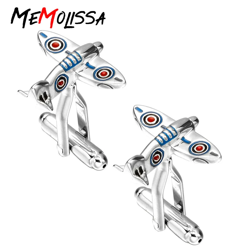 Мужские Запонки Memolissa Aircraft модные подарки ювелирные изделия|cuff links for men|cuff linksdesigner