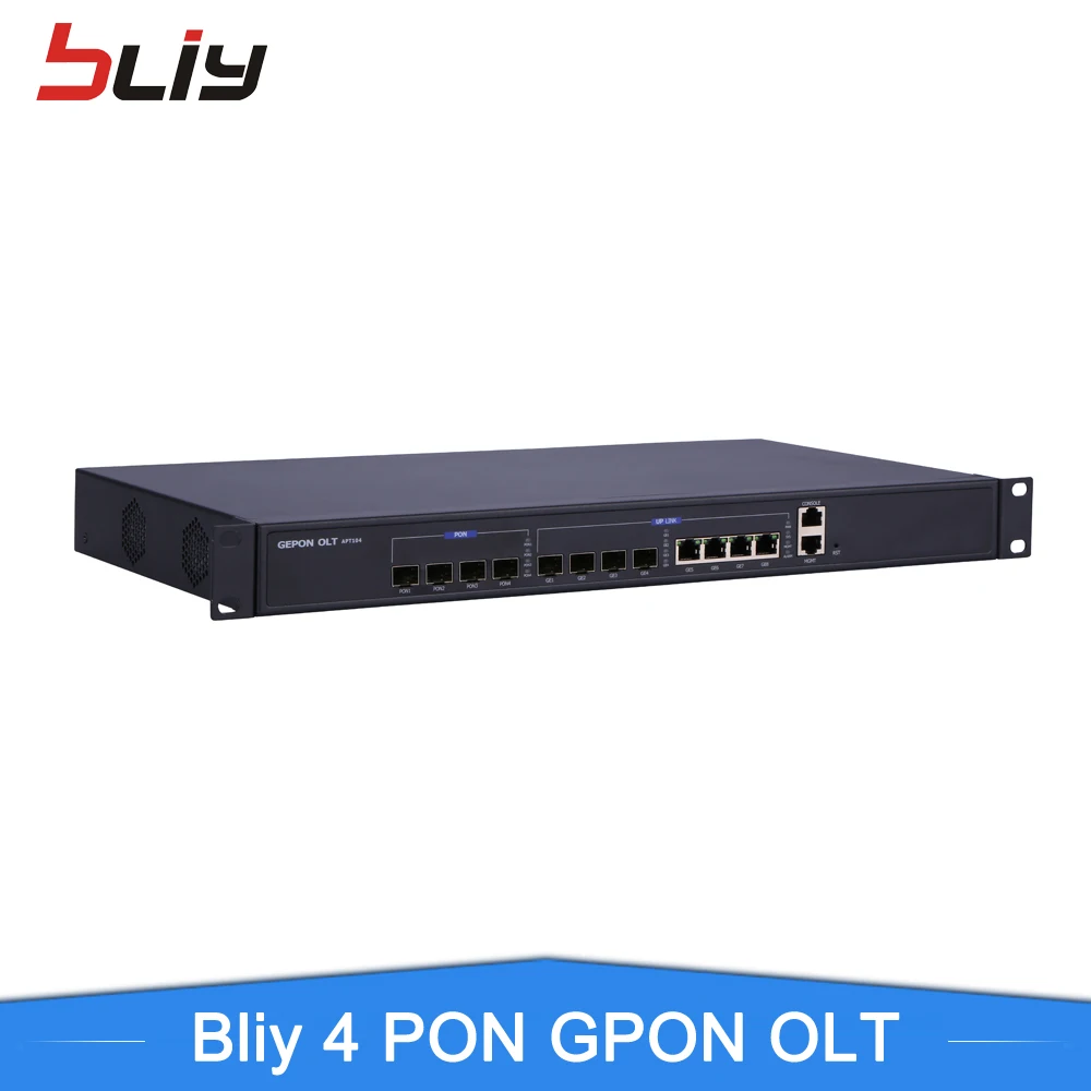 Bliy 4 pon Gpon olt epon ftth sfp модуль gpon onu волоконно оптический переключатель поэ сетевой