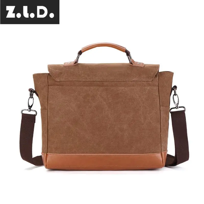 Z.L.D. Прямая продажа с фабрики новая Холщовая Сумка женская сумка через плечо