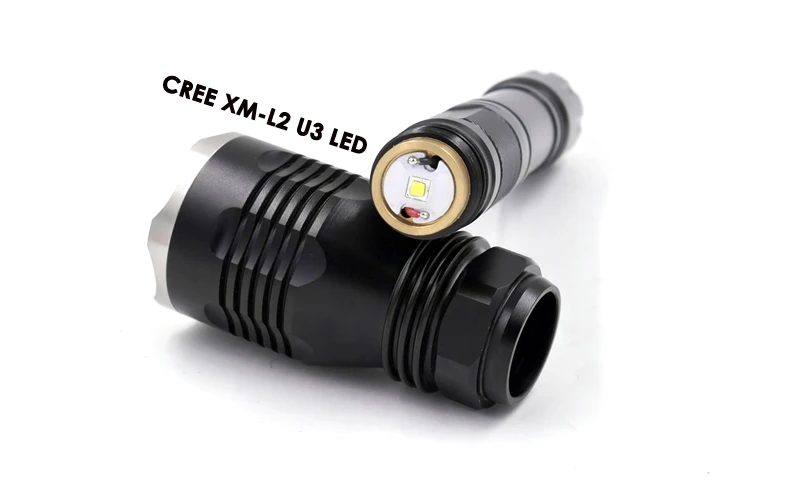 Скидка 500 метров яркая лампа дальнего света фонарь CREE HS 802 U3 1 режим (вкл/выкл)