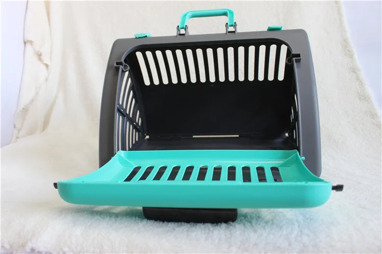 Новый складной зоотоваров автомобильной чемодан собак и кошек клетка домашние