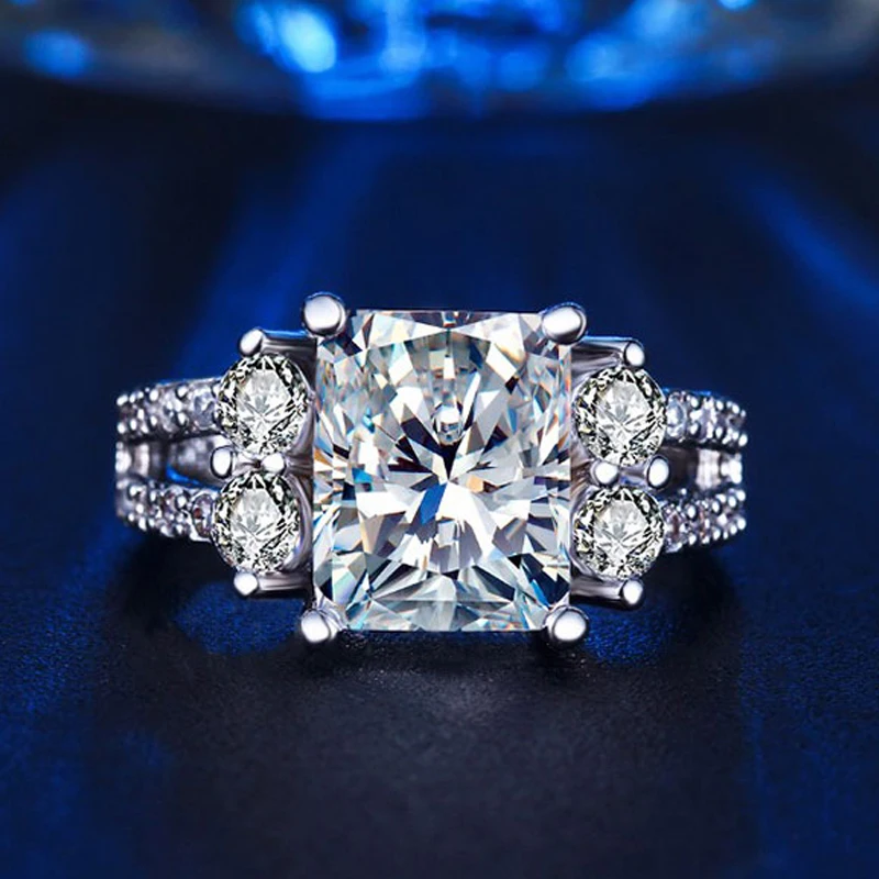 Женское Винтажное кольцо Cincin Wanita обручальное с узором серебристый цвет ААА S925 |
