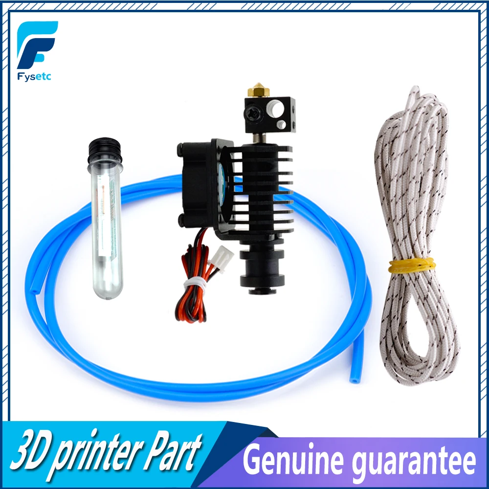 3D принтеры Запчасти 3d V6 шестиугольник Hotend комплект 12 v/24 v 0 4 мм/1 75 мм прямо через