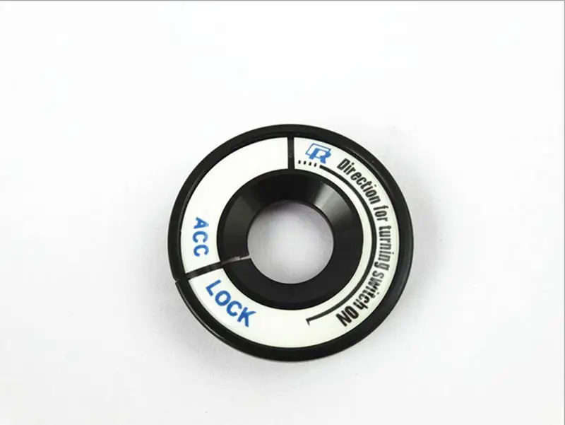 Чехол для ключей из алюминиевого сплава чехол с кольцом наклейки углеродного