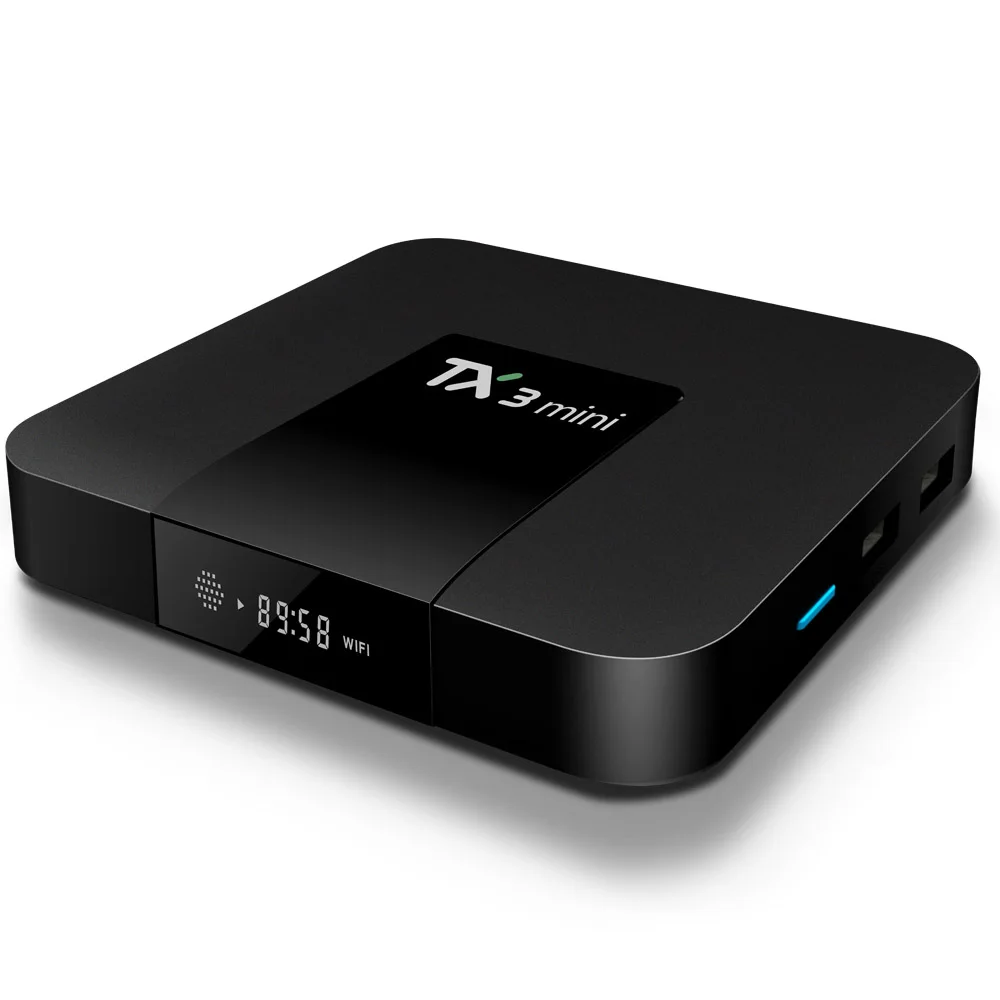 TX3 Мини ТВ приставка S905W 2 4 ГГц WiFi Android 7 1 Гб 16 4K IPTV приставка|Коробки передач и