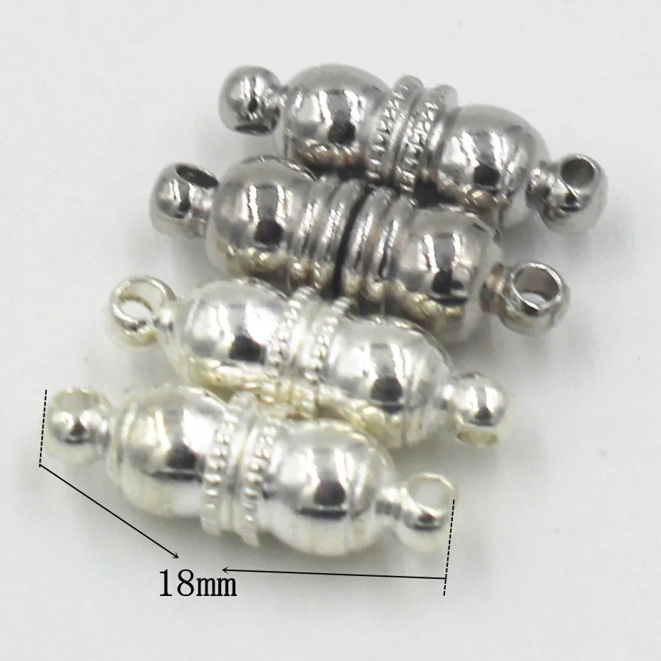 GHRQX Горячие скиды 5 мм браслет с магнитными застежками кожаный cord Jewelry Findings