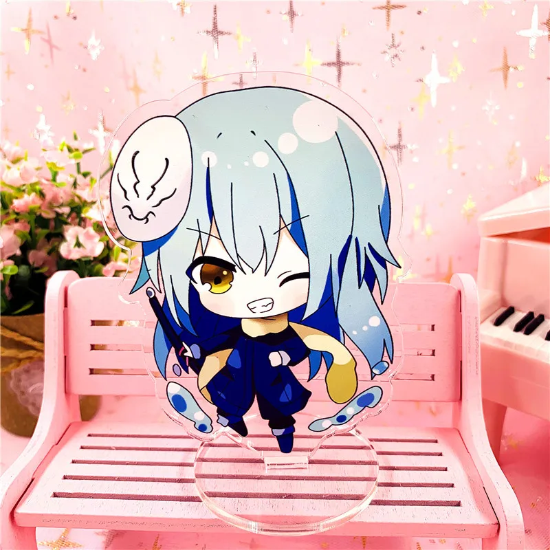 Аниме когда я перевоплотился в виде слизи маленькая милая акриловая модель на