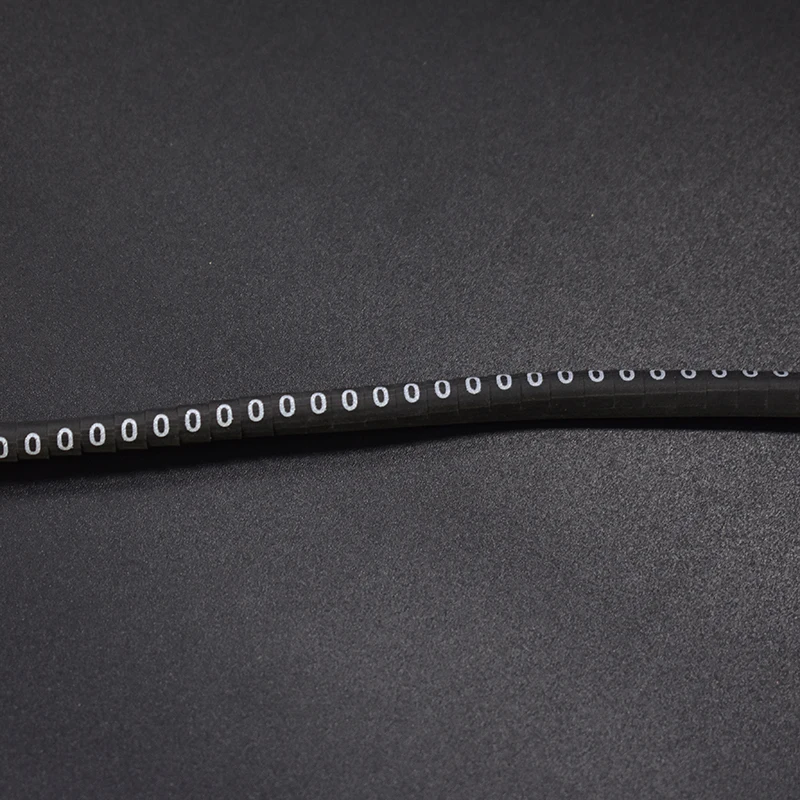 500 шт. от 0 до 9 номер Маркер кабельной проводки 18 AWG-12 AWG EC-1 2.5mm2