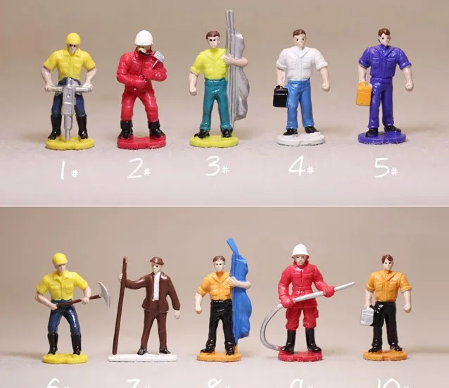 Супермини кукла из ПВХ 10 шт./компл.|pvc figure|figure setfigure pvc |