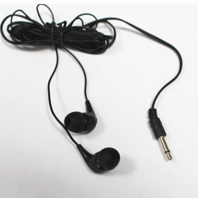 500 шт. In ear моно вкладыш классе одноразовый наушник наушники вкладыши для школы