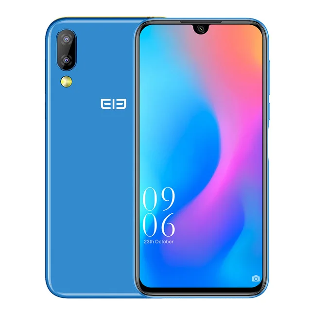 Blue Elephone A6 Mini MT6761 четырехъядерный мобильный телефон HD+ экран 5,71 дюймов Android 9,0 смартфон 4 Гб ram 32 Гб rom 16 МП 4G мобильный телефон - Цвет: Blue