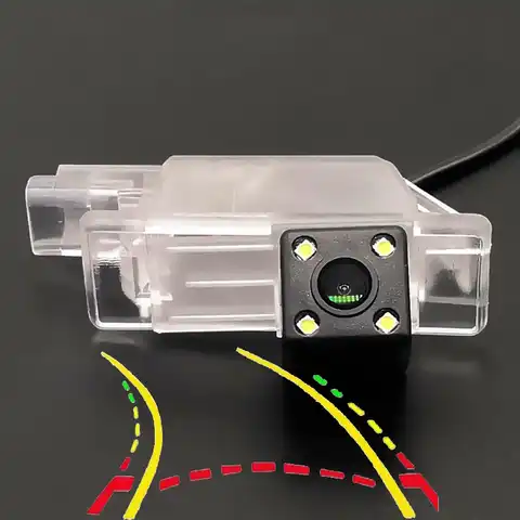 Интеллектуальная динамическая траектория отслеживает HD Автомобильная камера заднего вида для Peugeot 1007, 2008, 208, 301, 307, 308, 406, 407, 408, 508, 607, 806