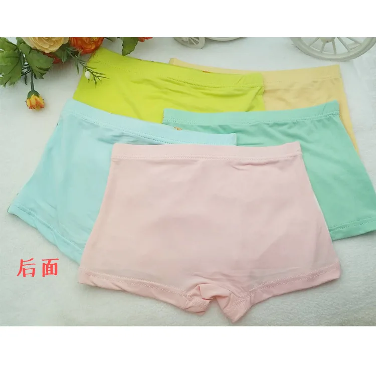 5 шт./лот милые хлопковые трусы-боксеры нижнее белье принцессы для девочек
