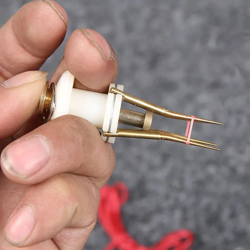 Новая портативная медная приманка для кровяного червя с зажимом дождевой червь