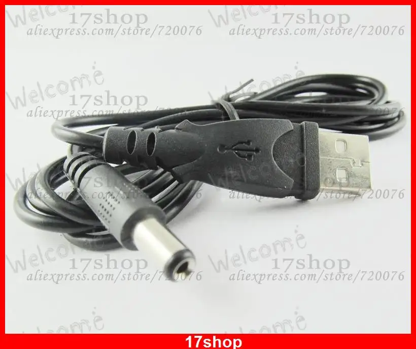 5 комплектов 1 м футов USB штекер к 2 мм 1x5 питания постоянного тока кабель Шнур