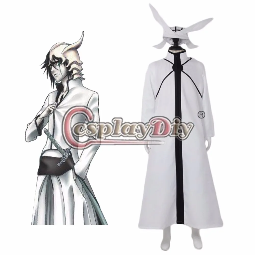 На заказ Аниме Костюм для косплея по Вселенной Блич Bleach Ulquiorra Cifer наряд Хэллоуин