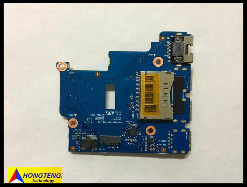 Для кардридера HP 650 g1 разъем для USB порта LAN Ethernet 6050A2566801 тест ОК бесплатная