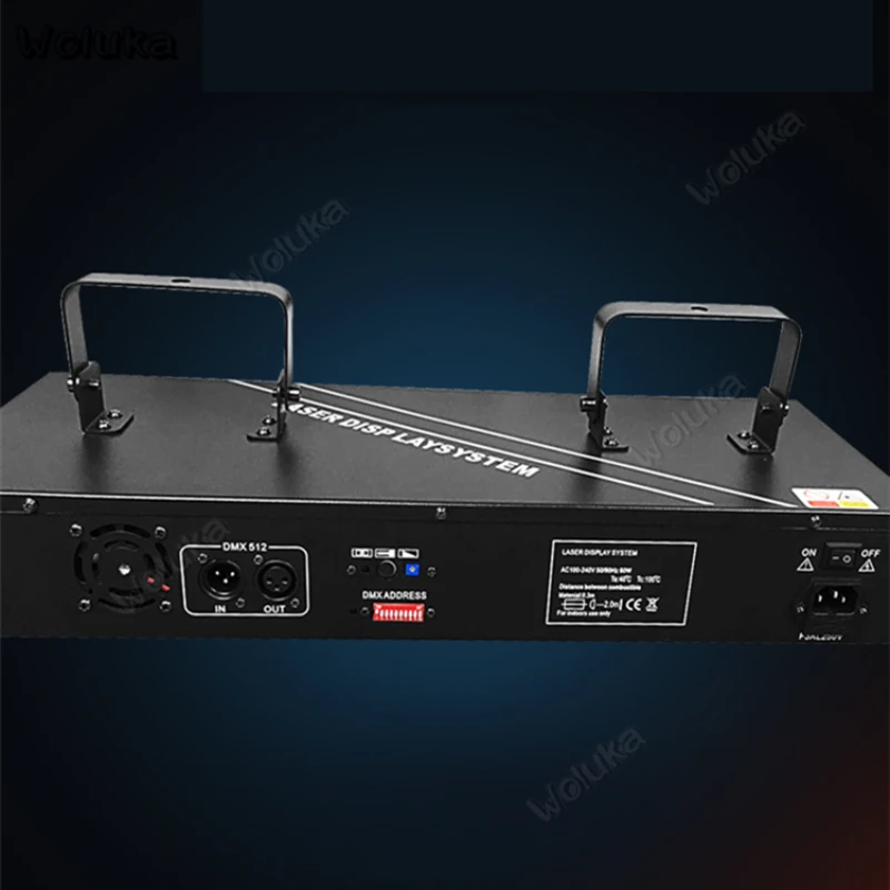 Диско лазер светильник зеленый синий фиолетовый 4 цвета для бара чного клуба