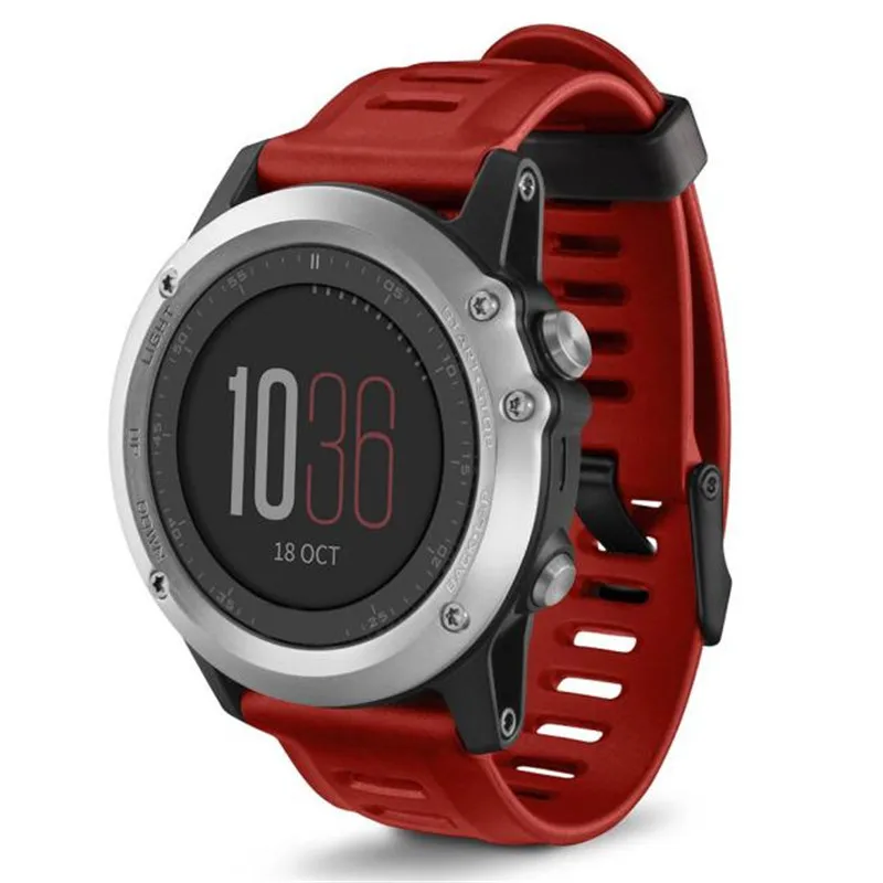 Лучшая цена! спортивный силиконовый сменный ремешок для GARMIN FENIX 3 для Garmin Fenix 3, высокое качество, прямая поставка 43DEC22