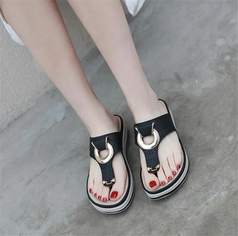 TIMETANG/женские Вьетнамки; кожаные тапочки; женская домашняя обувь; офисные слипоны; пляжные Летние вьетнамки; SandaliasDe VeranoPara Mujer