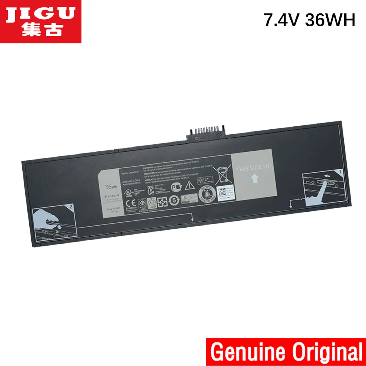 Оригинальный аккумулятор JIGU HXFHF для ноутбука DELL Venue 11 Pro (7130) (7139)|battery for dell|original laptop