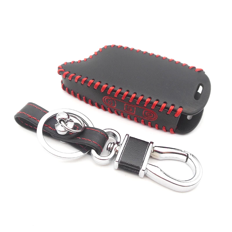 Кожаный чехол TW9010 TW9020 TW9030 для ключей Tomahawk TW 9010 9030 9020 ЖК-брелок с двухсторонней