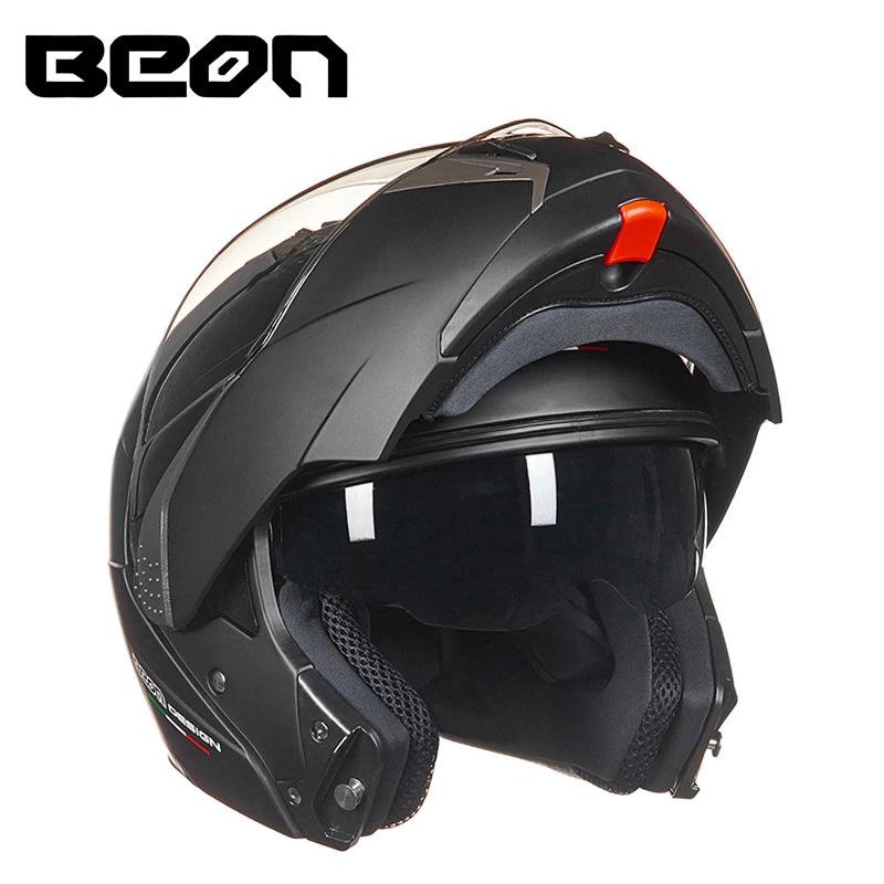 BEON b700 высококачественный мотоциклетный шлем с двойными линзами модульный