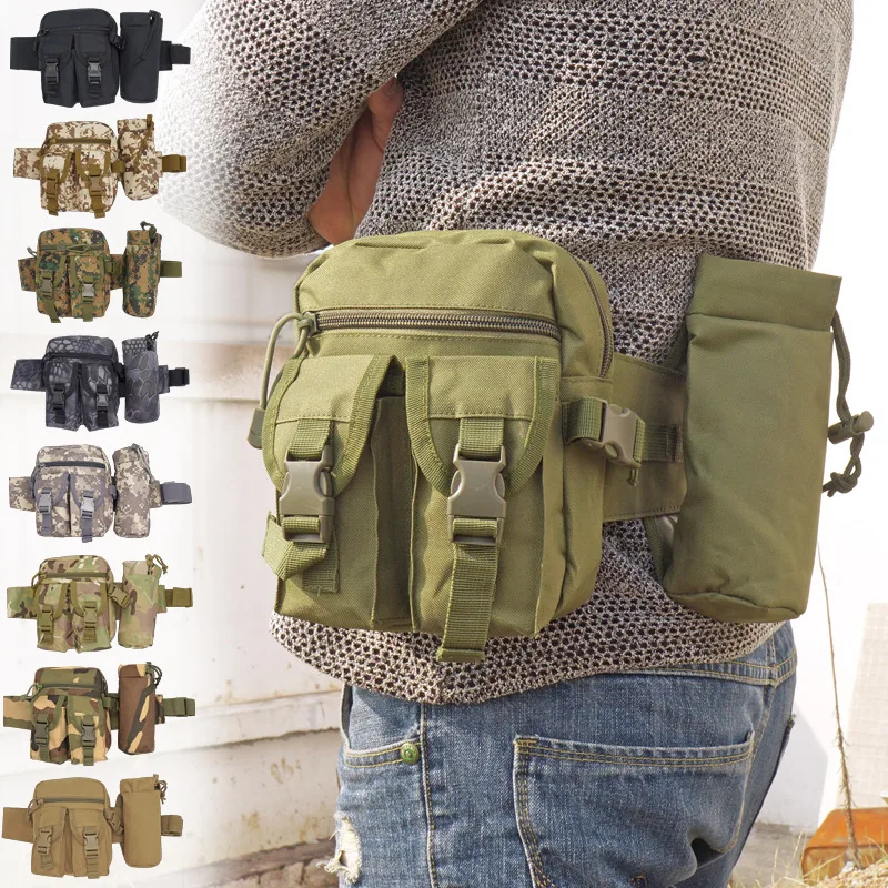 Уличная Водонепроницаемая оксфордская поясная Сумка Molle для кемпинга и пешего