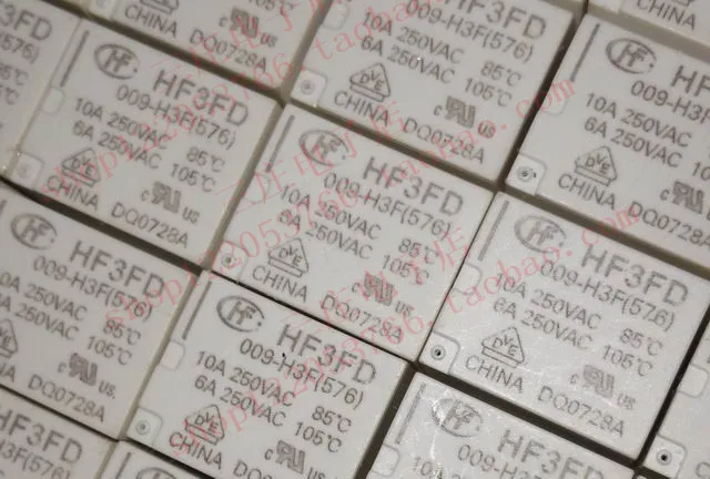 

Реле HF3FD 009-H3F (576) T73-1A-9V
