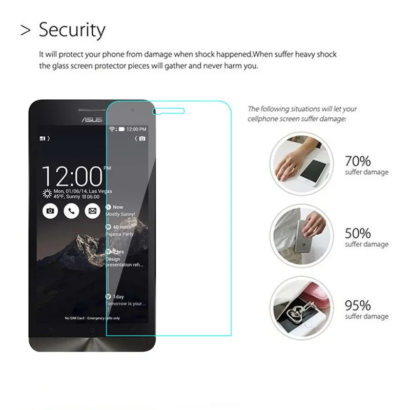 Для Asus ZenFone 5 Lite A502CG T00K закаленное стекло для zenfone5 A500KL T00P A501CG T00J Защитная пленка