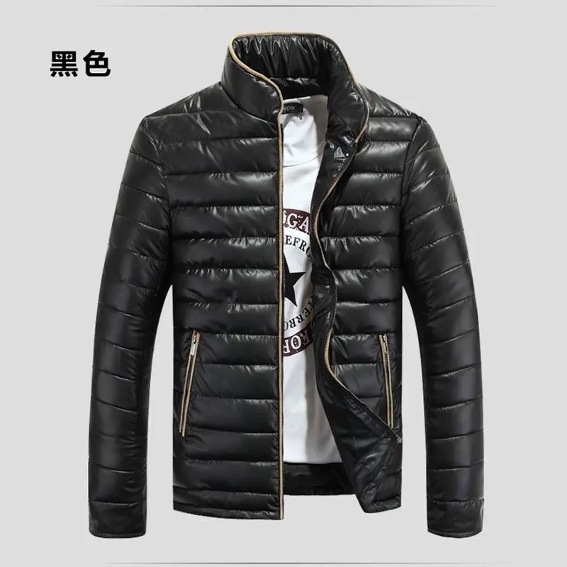 Мужская и Женская куртка brieules с перьевым стеганым воротником узкая Корейская