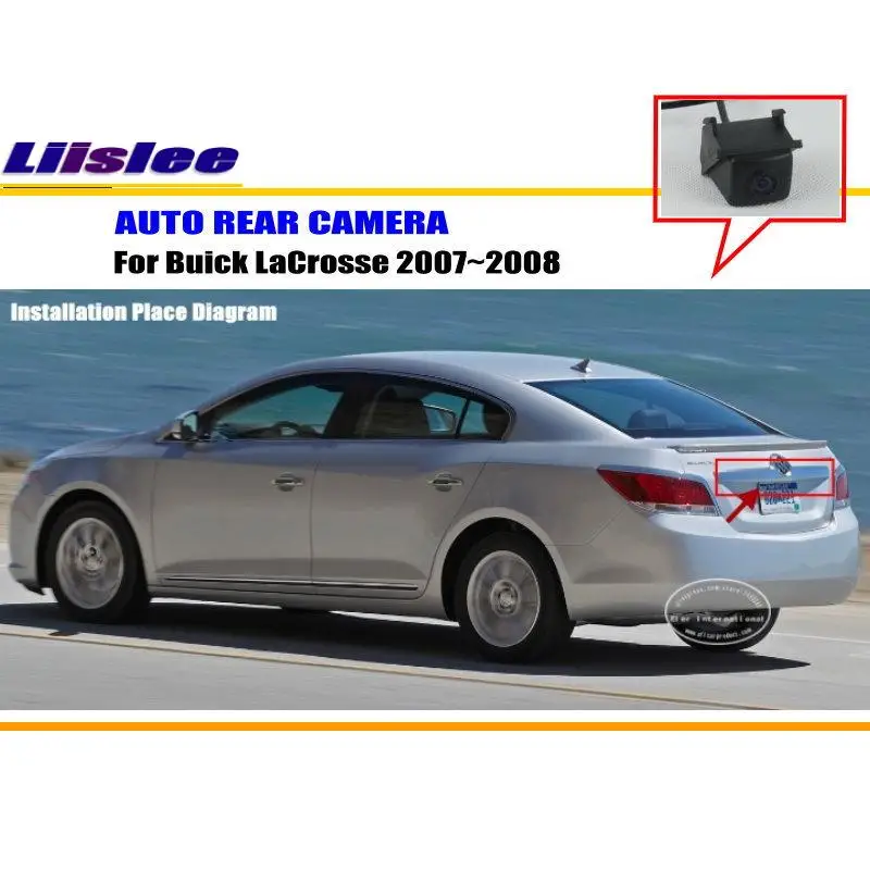 Фото Для Buick LaCrosse 2007-2012 автомобильная камера заднего вида резервная камера заднего вида для парковки AUTO HD CCD CAM комплект аксессуаров №1