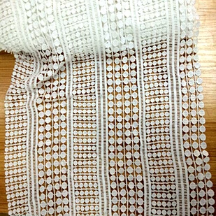 

5yards New 2017 African Water Soluble Chemical Cord Lace Fabric,High Quality Nigeria Guipure Lace Fabric For Sewing Clothing