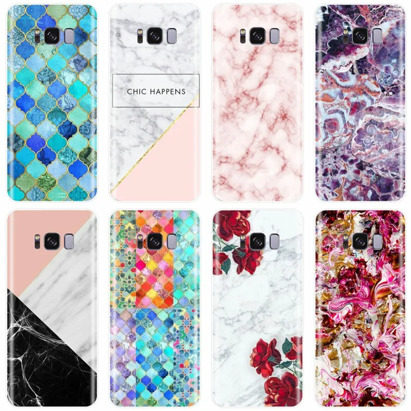 Гранитный скраб мраморный камень изображение для Samsung Galaxy NOTE 8 9 S6EDGE S6 S7 S8 S9 S10 S10PLUS