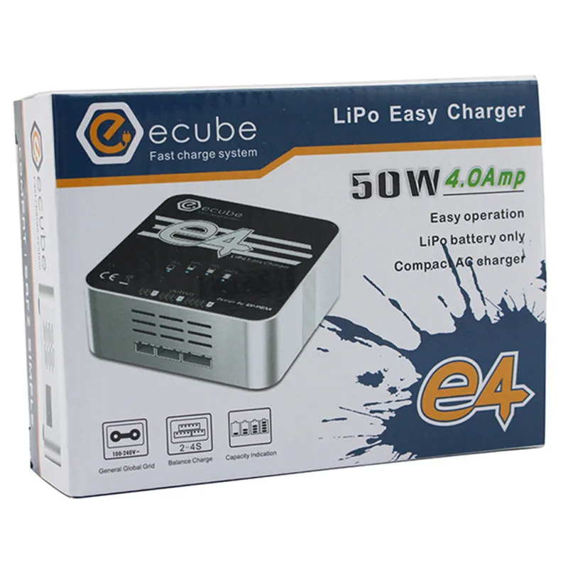 Зарядное устройство Super Deal EV Peak E4 50 Вт 4 а 100 240 В переменного тока|Детали и
